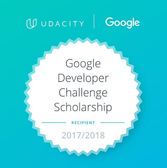 Google Developer Challenge Scholarship